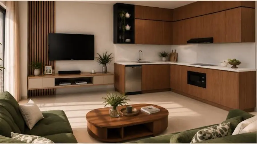 Fitted kitchen